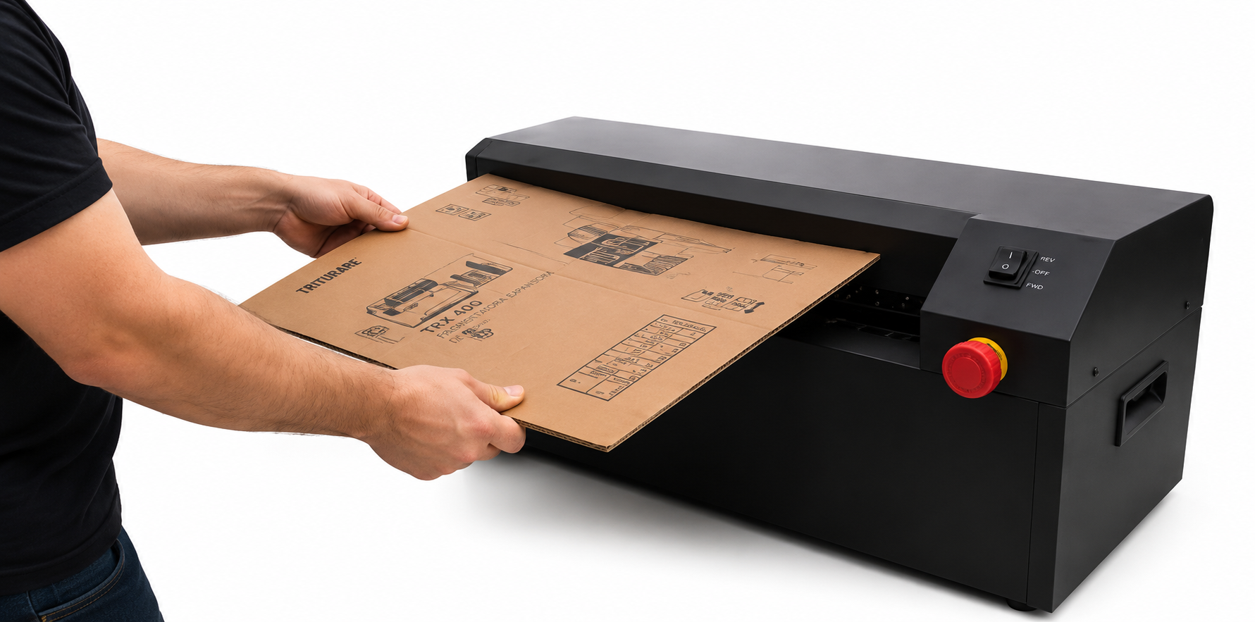 Fragmentadora Expansora de Papelão Triturare TRX 400 220V - Imagem 4